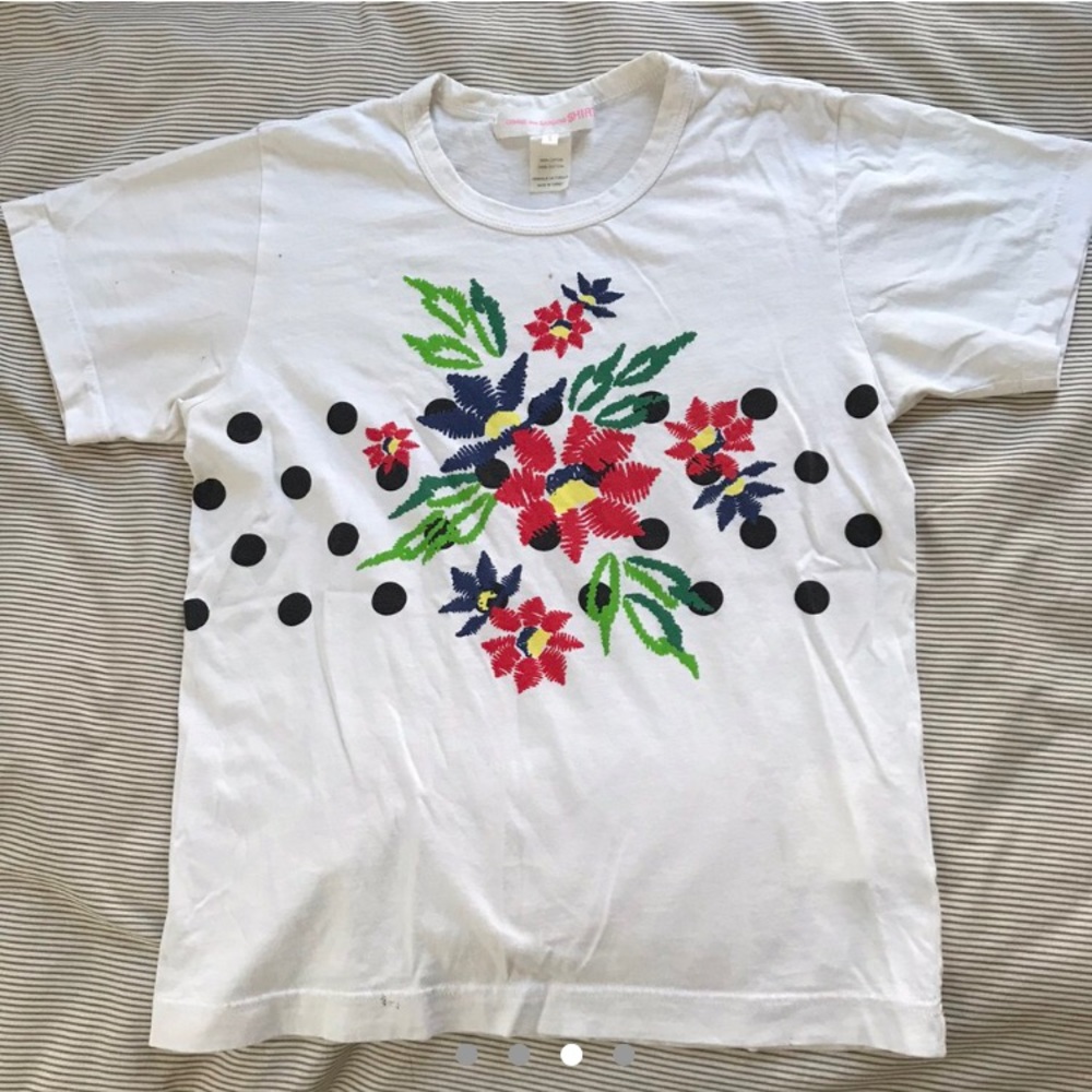 Comme des Garçons printed tee